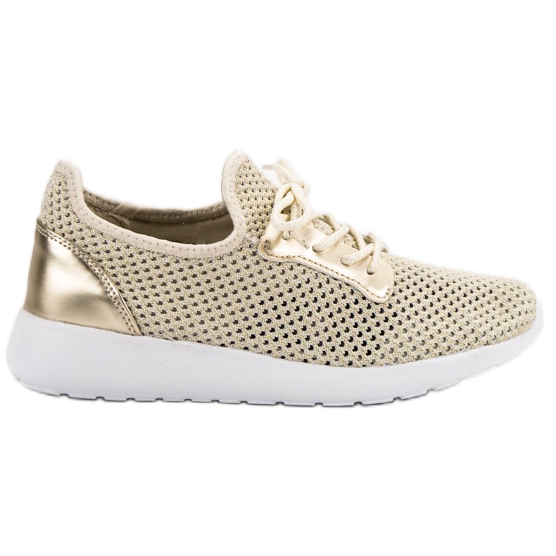 SHELOVET Pantofi sport cu plasă galben SHELOVET Pantofi sport cu plasă galben