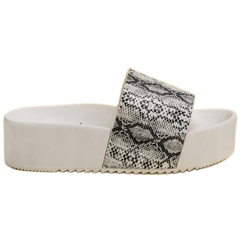 Anesia Paris Papuci pe platformă multicolor