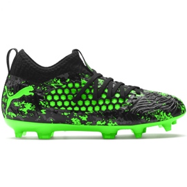 Ghete de fotbal Puma Future 19.3 Netfit Fg Ag Jr 105551 03 multicolor negru