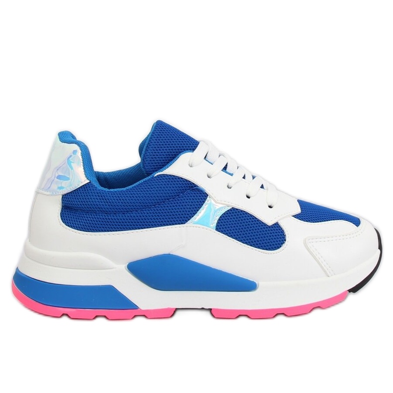 Încălțăminte sport albă și bleumarin JRX306 ALBASTRU / ALB albastru marin