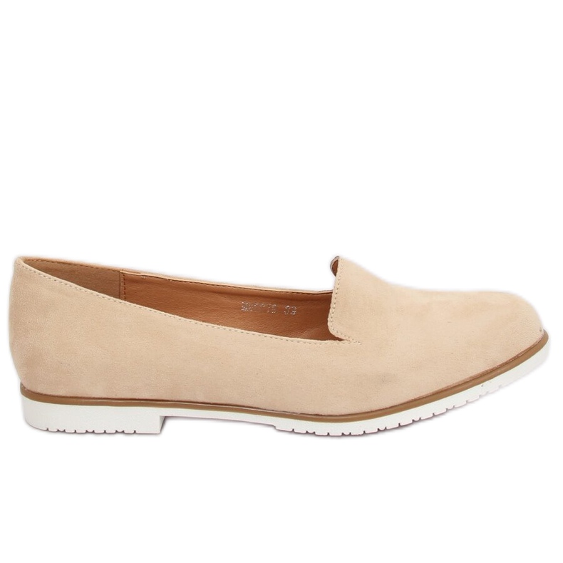 Mocasini lordsy bej MM50188 Caise