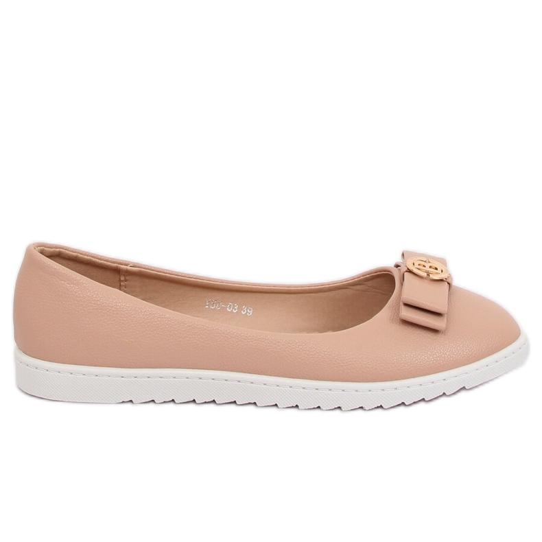Balerini de dama bej YSD-03 Nud