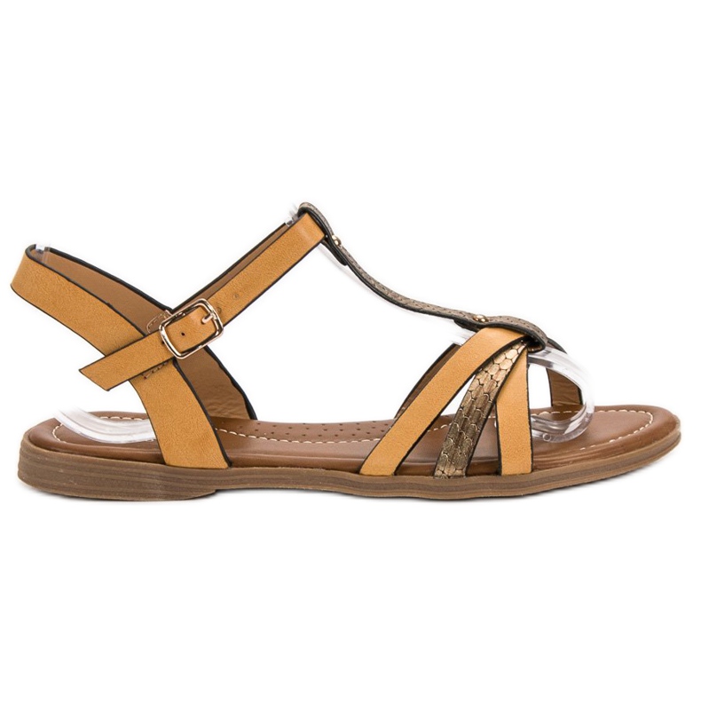 Small Swan Sandale casual maro