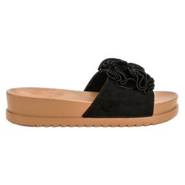 Primavera Papuci negri negru Primavera Papuci negri negru