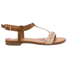 Small Swan Sandale casual maro