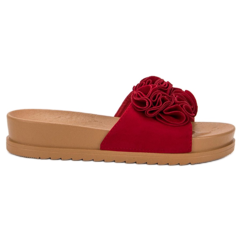 Primavera Papuci roșii roșu