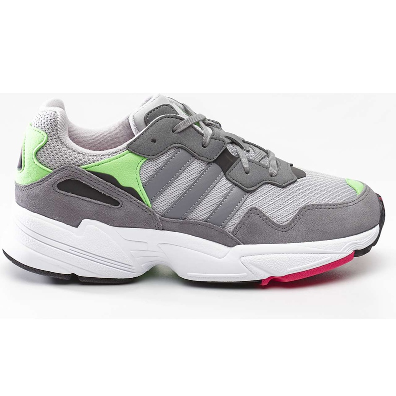 Adidas Yung 96 J 802 Grey Două Grey Trei Shock Pink gri multicolor