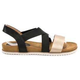 Evento Sandale Slip-On pentru femei negru
