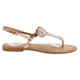 Queentina Sandale roz confortabile Queentina Sandale roz confortabile