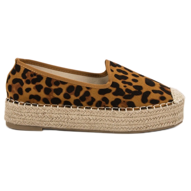 Best Shoes Lorzi pe platformă cu imprimeu leopard maro Best Shoes Lorzi pe platformă cu imprimeu leopard maro