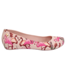 Meliski cu flamingo roz CK85 Roz multicolor Meliski cu flamingo roz CK85 Roz multicolor