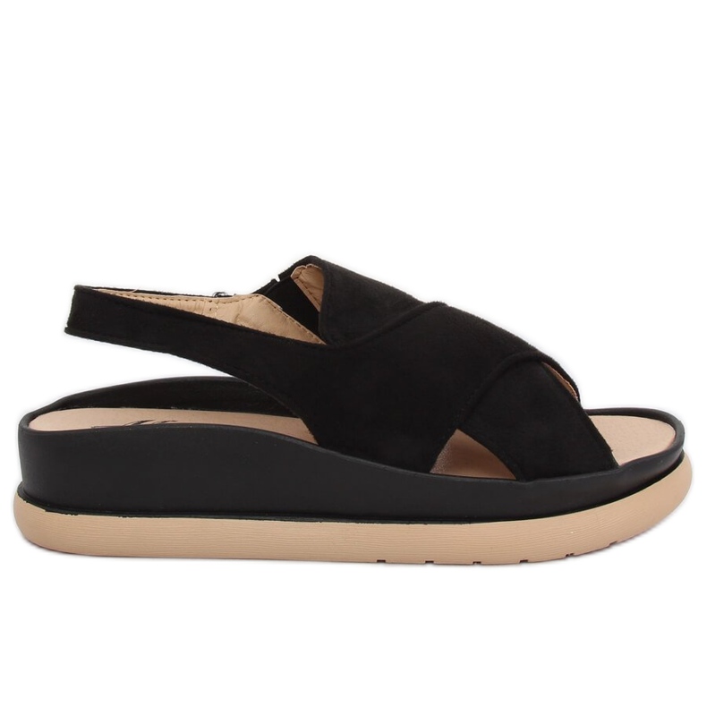 Sandale negre pentru femei G-202 Negre negru Sandale negre pentru femei G-202 Negre negru