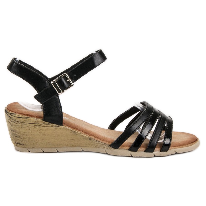 Renda Sandale negre negru