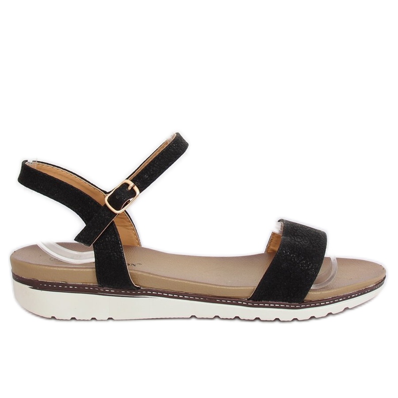 Sandale dama negre S18-33 Negre negru