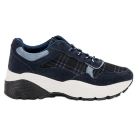 SHELOVET Adidași albastru marin SHELOVET Adidași albastru marin