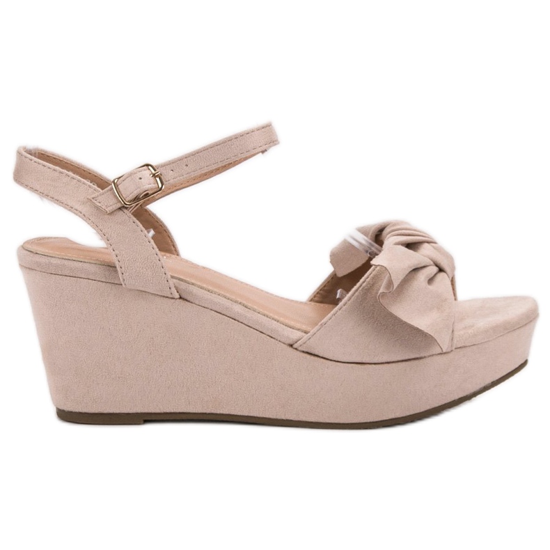 SHELOVET Sandale pe platformă roz