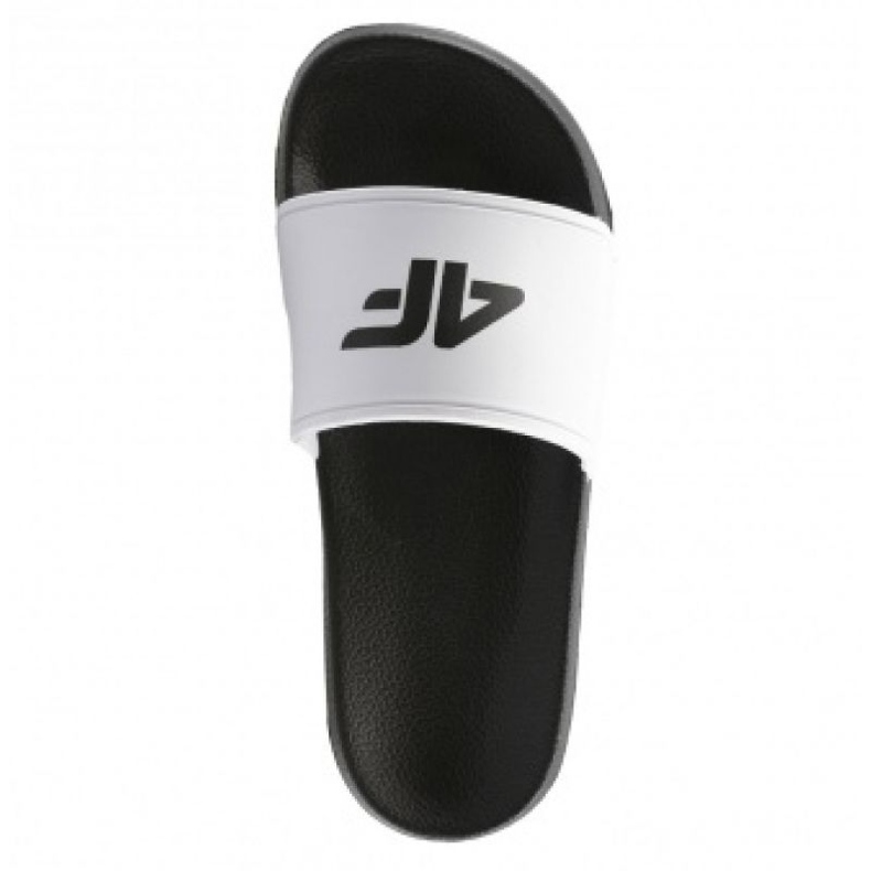 Papuci 4F W H4L19-KLD001 20S alb negru