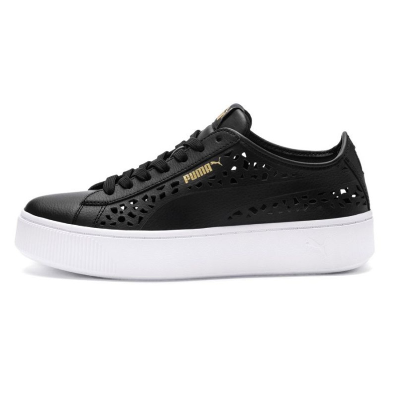 Puma Vikky Stacked Laser Cut 369378 01 negru
