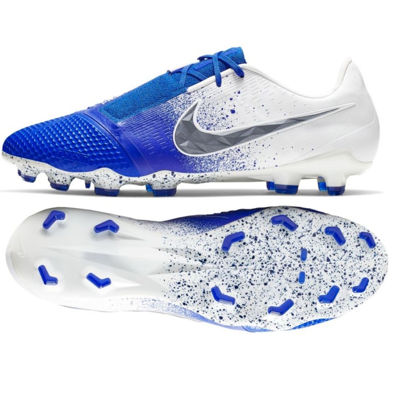 Ghete de fotbal Nike Phantom Venom Elite Fg M AO7540-104 multicolor albastru