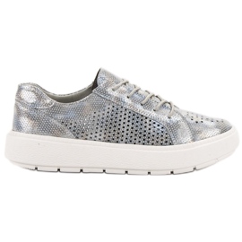 Goodin Pantofi cu cordon gri Goodin Pantofi cu cordon gri