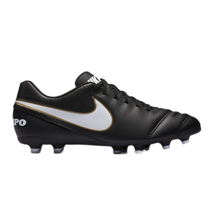 Ghete de fotbal Nike Tiempo Rio Iii Fg M 819233-010 negru negru Ghete de fotbal Nike Tiempo Rio Iii Fg M 819233-010 negru negru