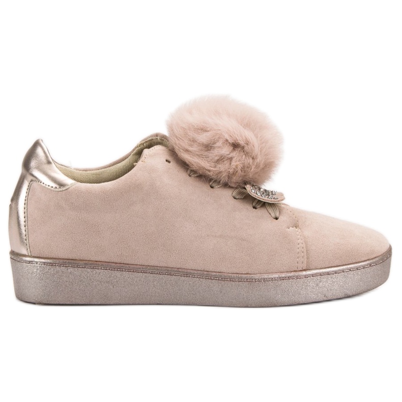 Lucky Shoes Pantofi sport din piele de căprioară maro Lucky Shoes Pantofi sport din piele de căprioară maro