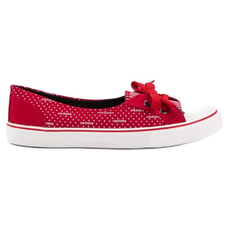 J. Star Adidași Red Low roșu