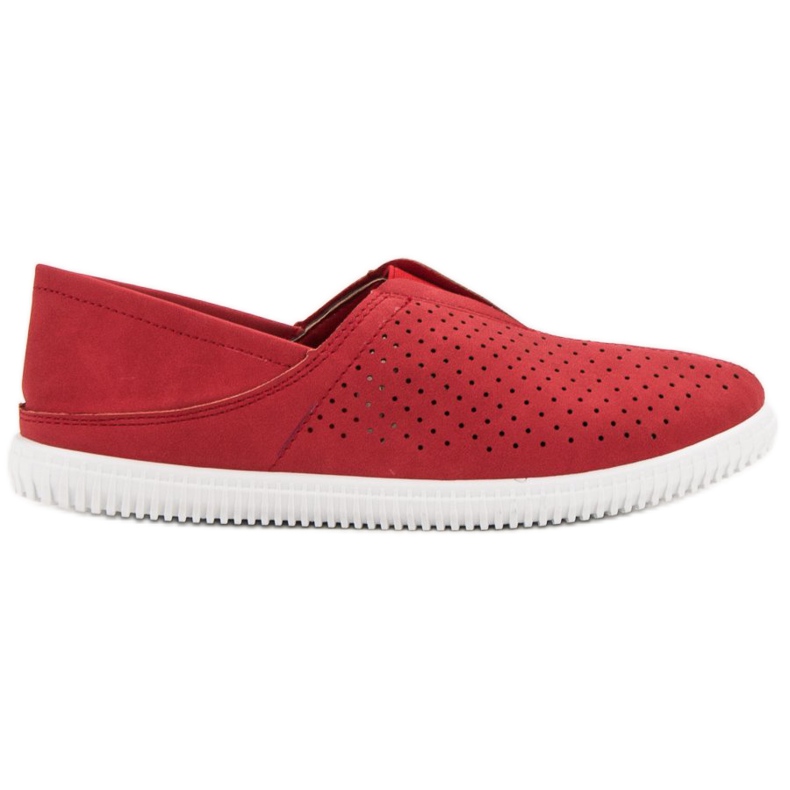 Super Mode Adidași alunecați confortabili roșu Super Mode Adidași alunecați confortabili roșu