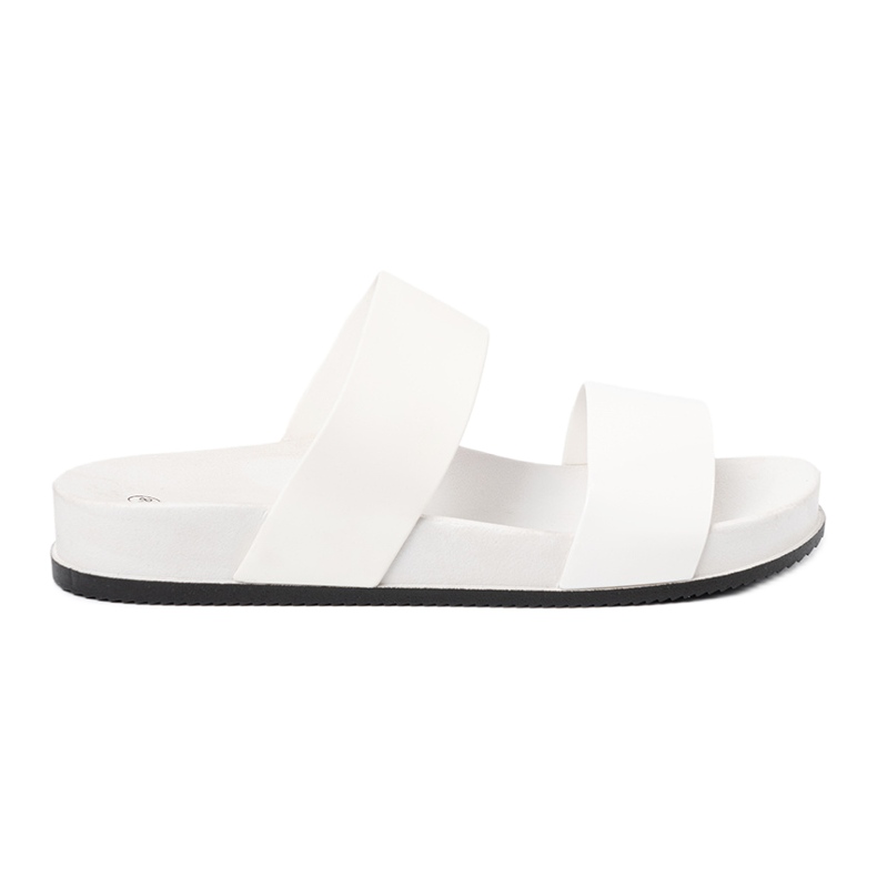 SHELOVET Papuci albi confortabili SHELOVET Papuci albi confortabili