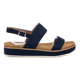 Goodin Sandale Navy albastru marin