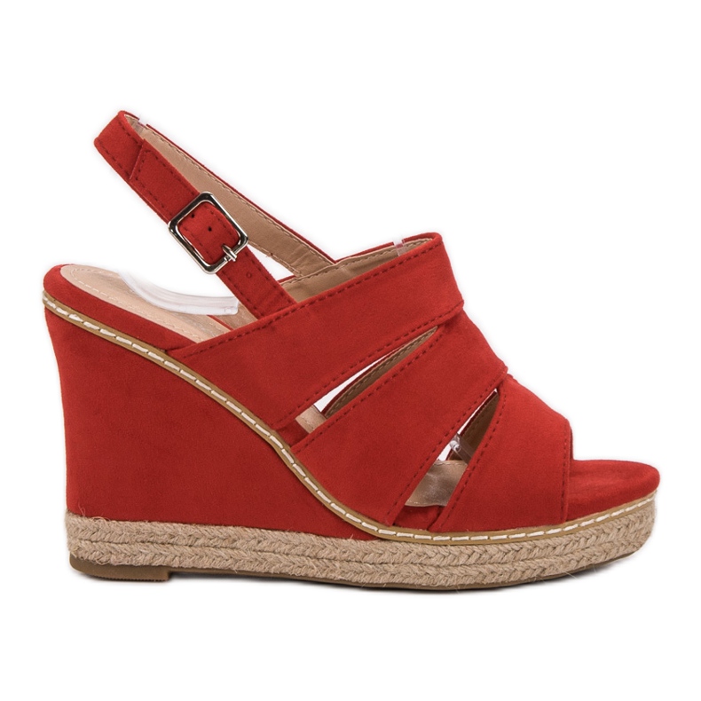 Primavera Sandale roșii roșu