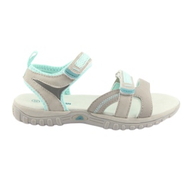 American Club Sandals American Sports Sports HL14 Grey/Green gri American Club Sandals American Sports Sports HL14 Grey/Green gri