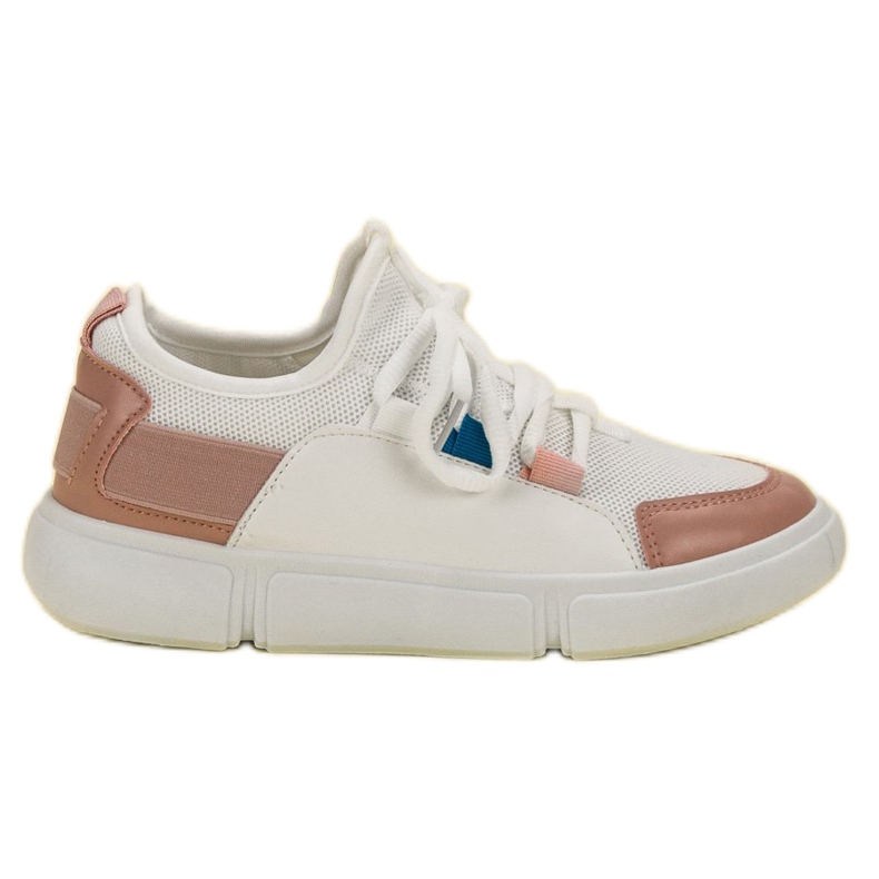 Renda Pantofi sport de alunecare alb