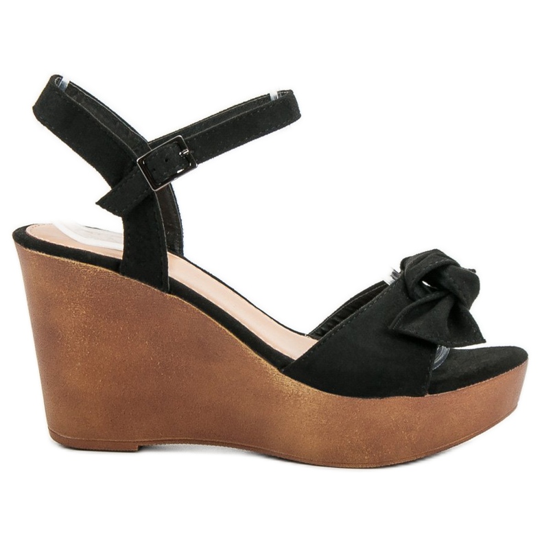 Cm Paris Sandale Cu Arc negru