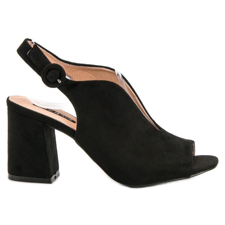 Milaya Sandale construite negru