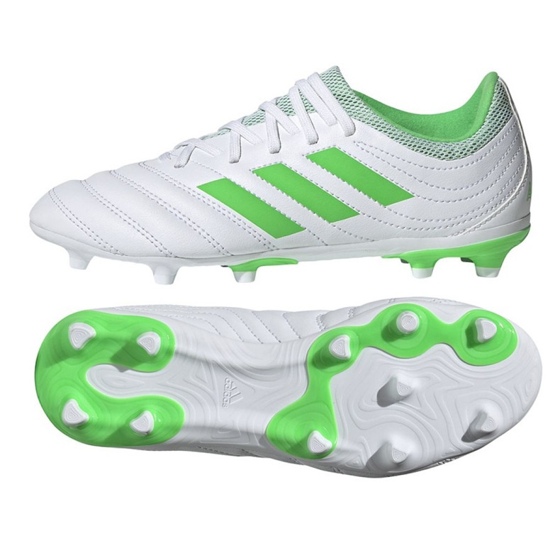Ghete de fotbal Adidas Copa 19.3 Fg Jr D98081 multicolor alb Ghete de fotbal Adidas Copa 19.3 Fg Jr D98081 multicolor alb