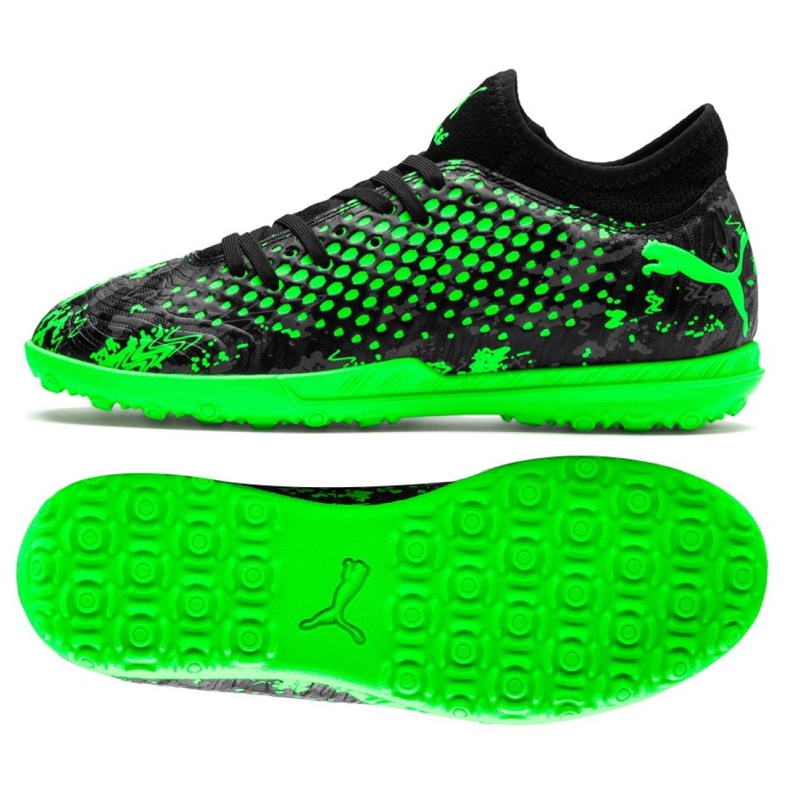Ghete de fotbal Puma Future 19.4 Tt Jr 105558 03 multicolor verde