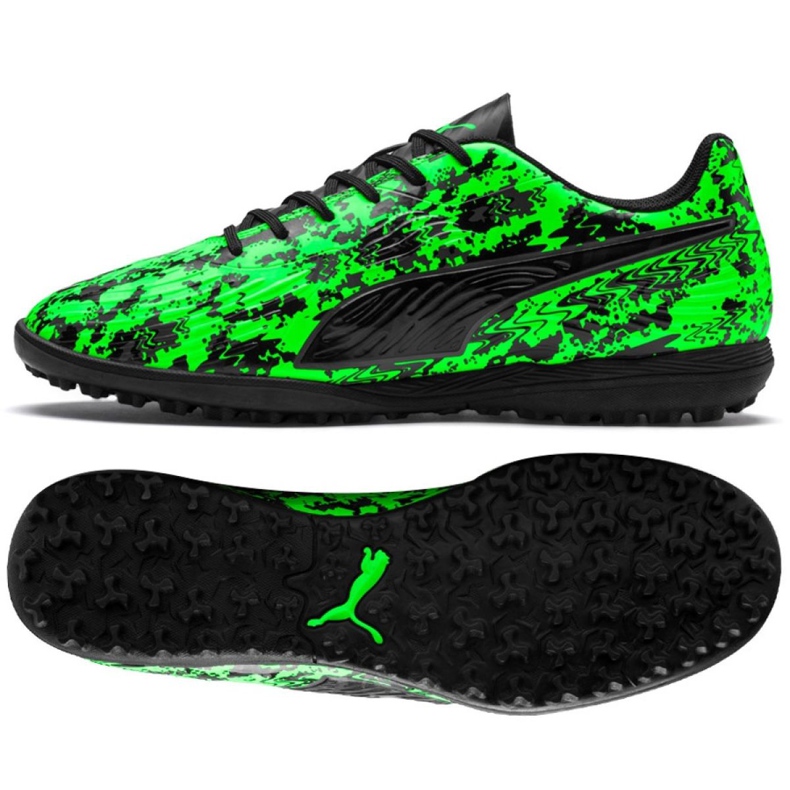 Ghete de fotbal Puma PUMA One 19.4 Tt M 105495 ​​03 multicolor verde