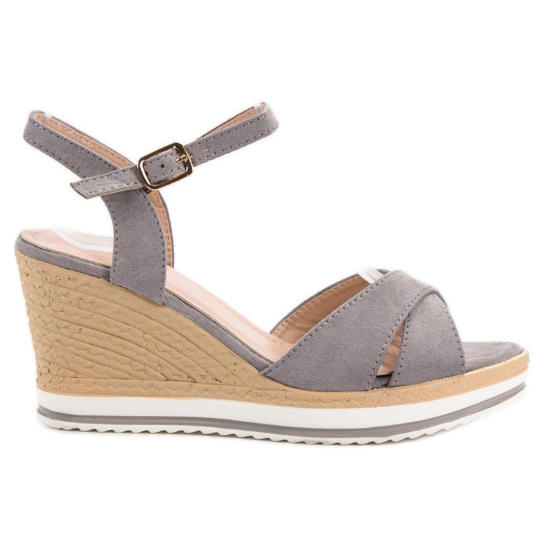 Anesia Paris Sandale gri la modă