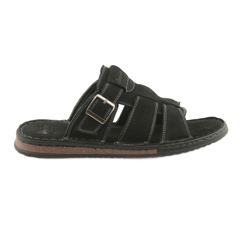 American Club American Men's Flip Flops Lightweight Podka06 Negru