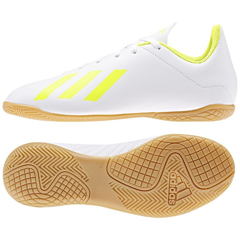 Încălțăminte de interior adidas X 18.4 In Jr BB9411 multicolor alb