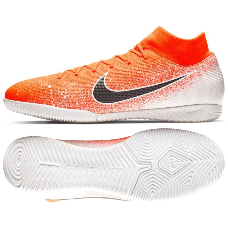 Încălțăminte de interior Nike Merurial Superflyx 6 Academy Ic M AH7369-801 multicolor portocale Încălțăminte de interior Nike Merurial Superflyx 6 Academy Ic M AH7369-801 multicolor portocale