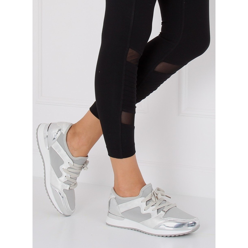 Silver 6241 Silver II-GAT pantofi sport gri