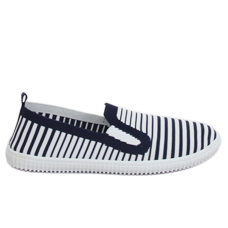 Adidași slipon bleumarin XJ-2909 Navy alb albastru marin Adidași slipon bleumarin XJ-2909 Navy alb albastru marin