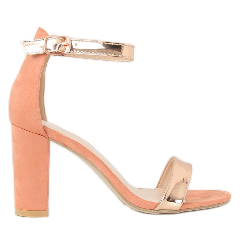 Sandale roz GF-WL-35 roz pe stâlp