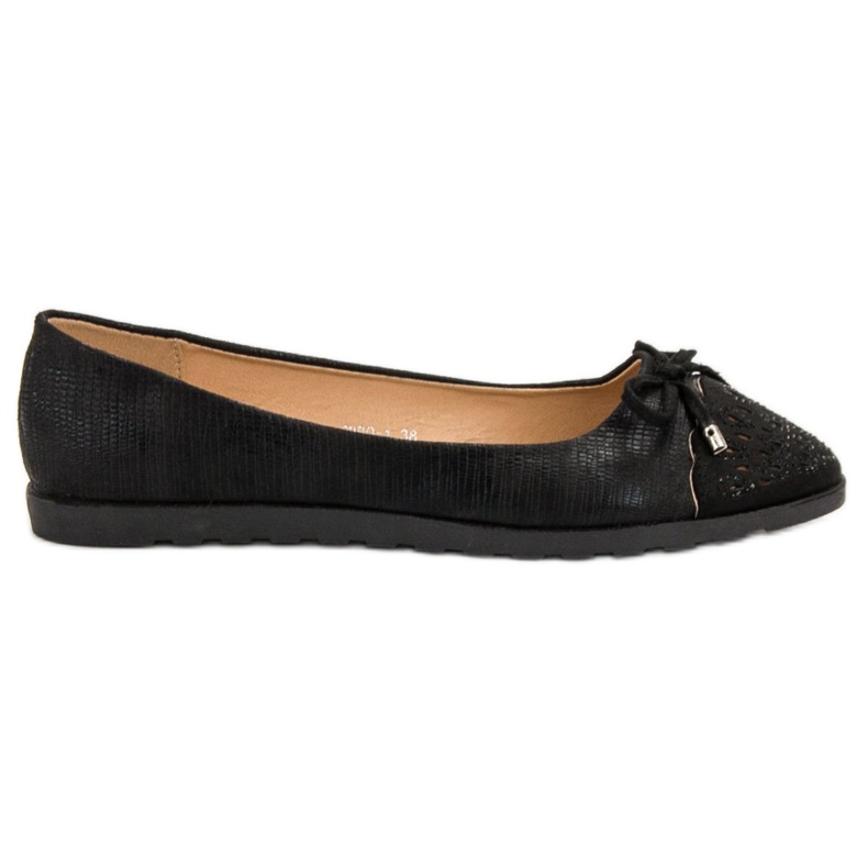 SHELOVET Balerini casual negru