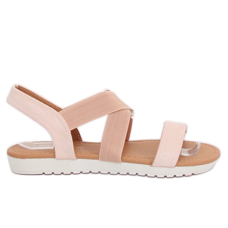 Sandale de dama bej X565 Champagne maro roz Sandale de dama bej X565 Champagne maro roz