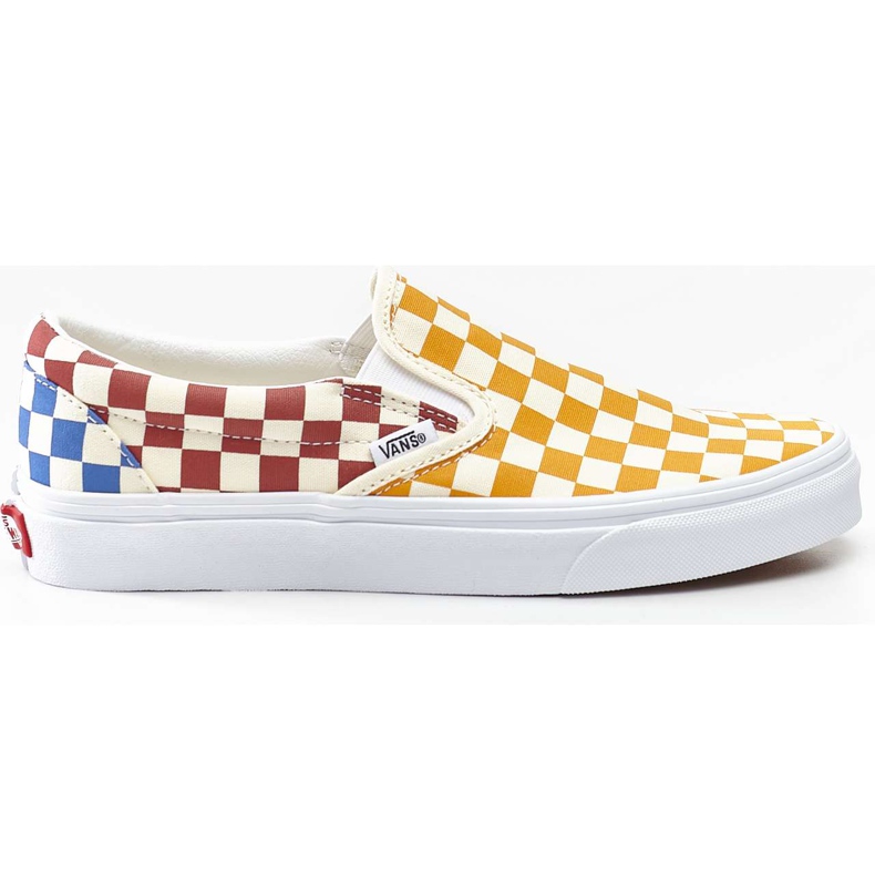 Vans Clasic Slip On Vlv Multi True White alb multicolor galben