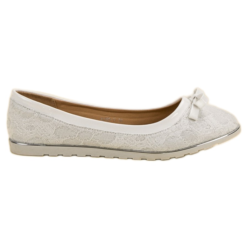 SHELOVET Balerină Cu Dantelă alb SHELOVET Balerină Cu Dantelă alb
