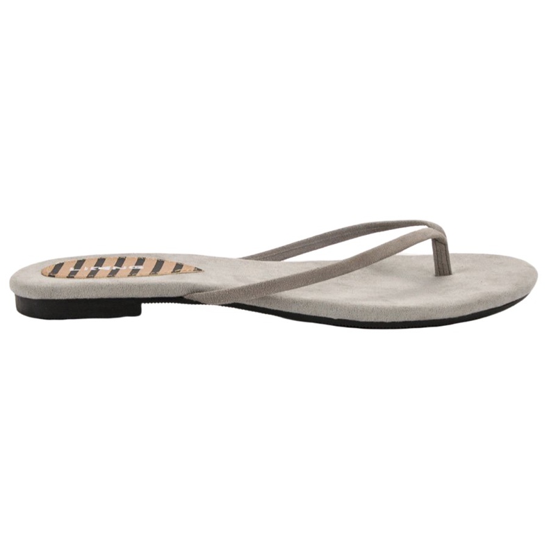 SHELOVET Flip-flops clasice gri